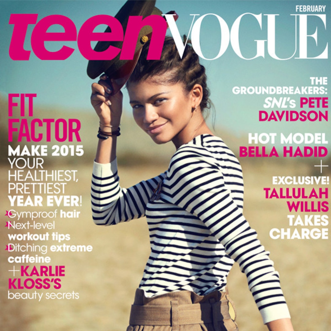 Zendaya Covers Teen Vogue, Talks Disney - E! Online